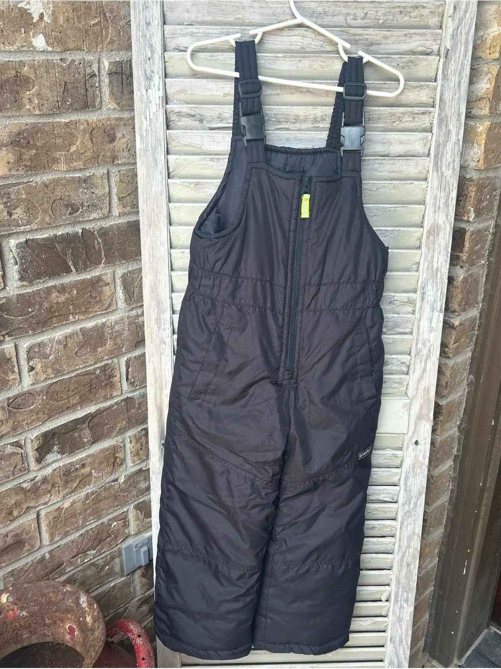 Osh Kosh Snow Suit Pants Insulated Overall Bibs Navy Blue Unisex Sz 5. Very good